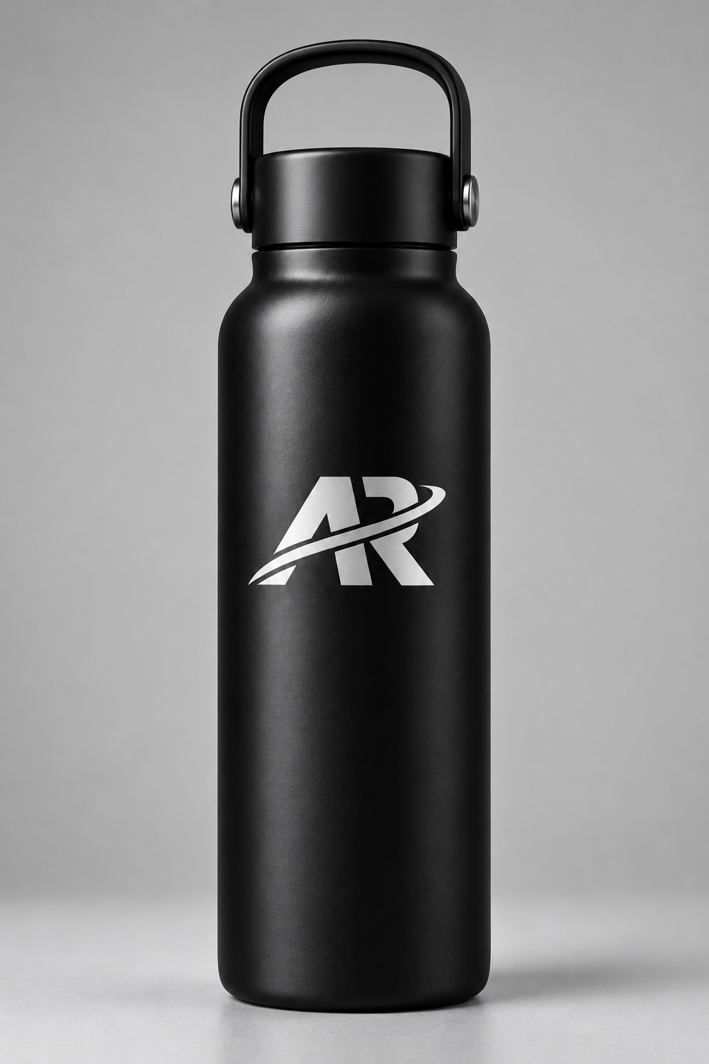 Matte Black Titanium Bottle with AR