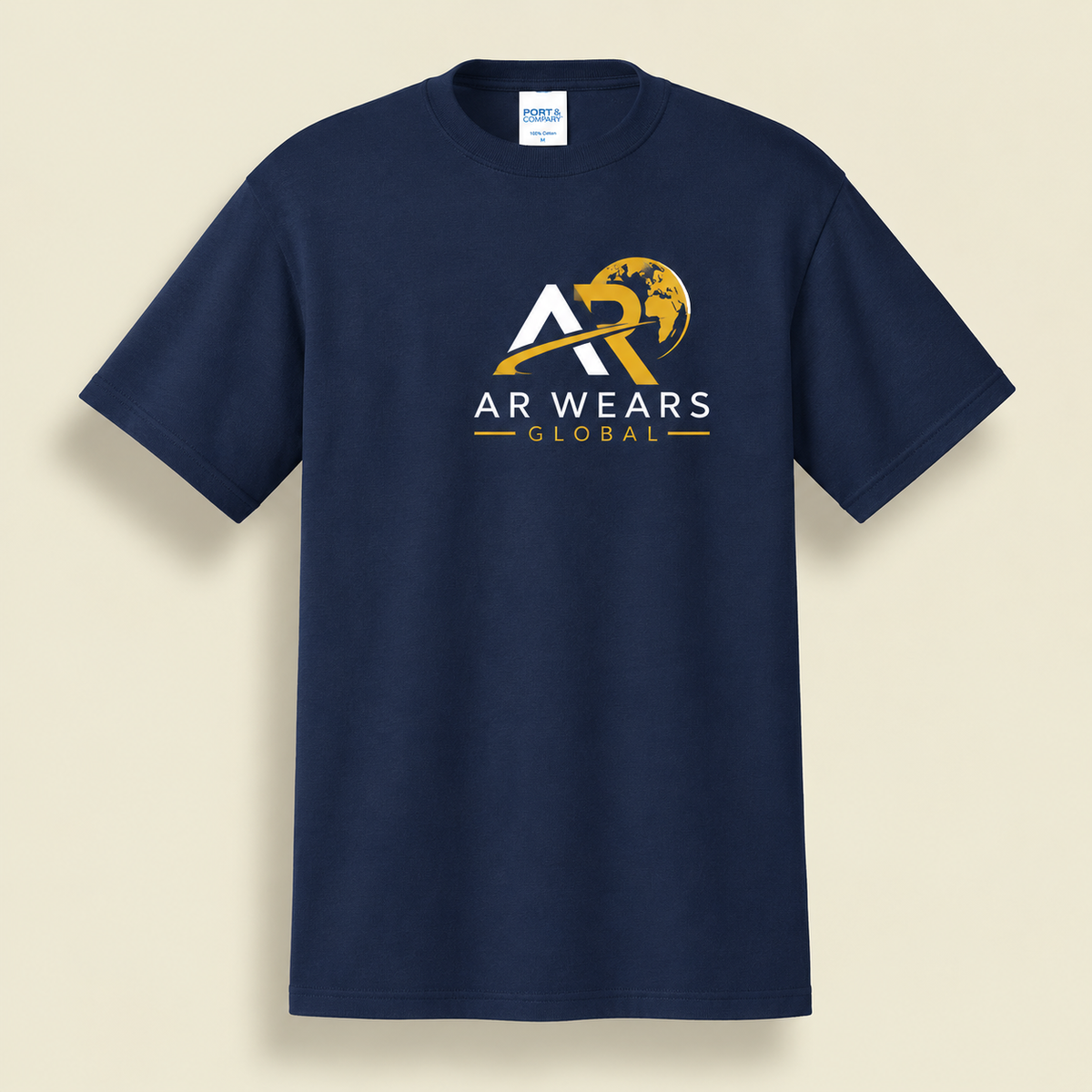 AR Global Signature Navy Tee