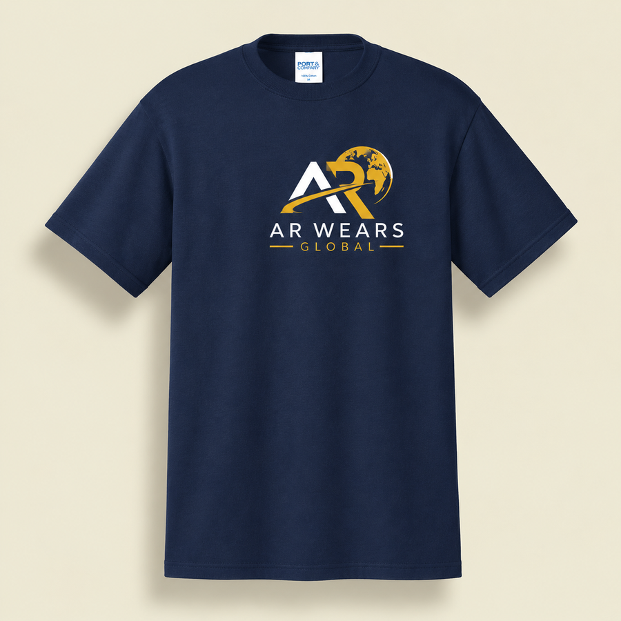 AR Global Signature Navy Tee