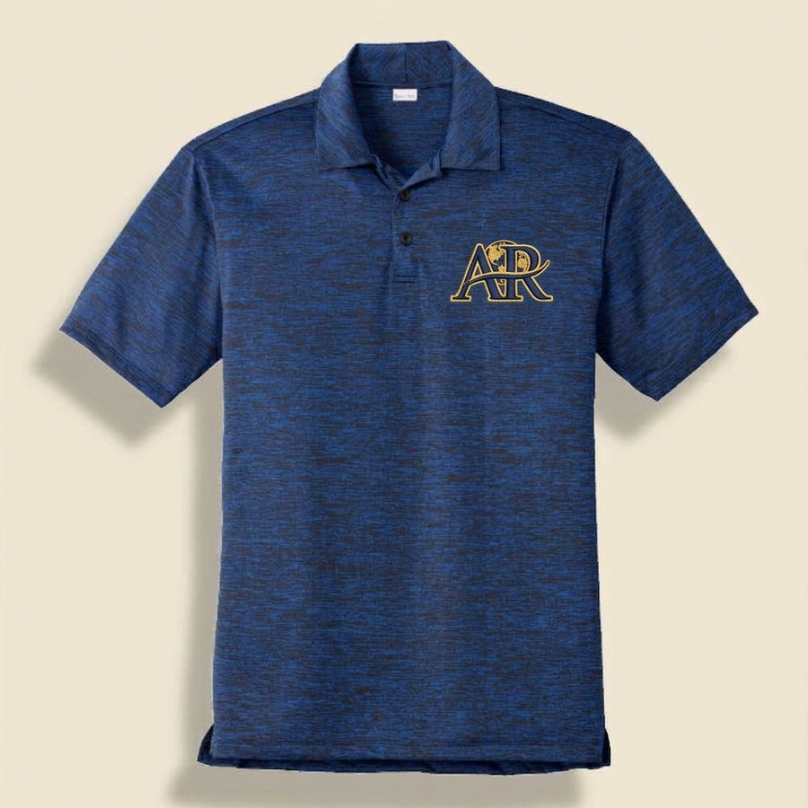 AR Wears Global Premium Space-Dye Polo - Royal Blue