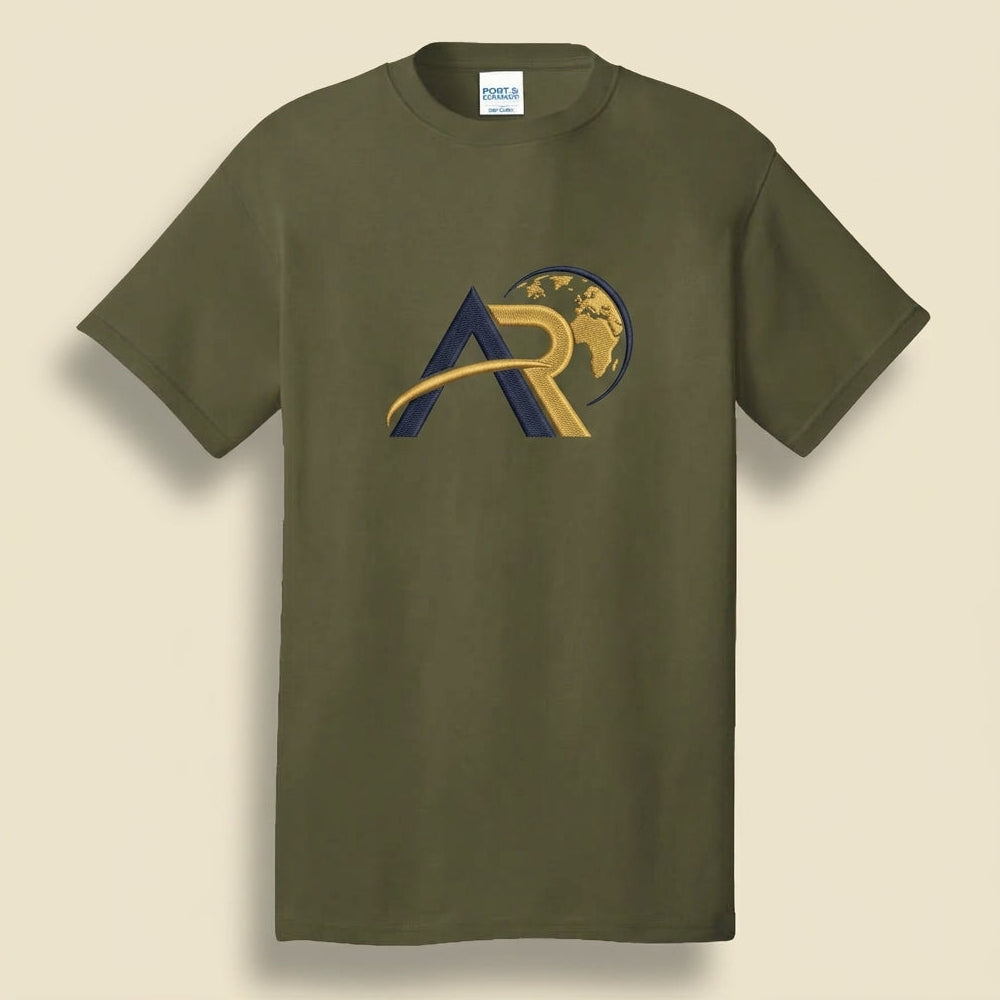 AR Wears Global Premium Tactical Green Tee - Olive