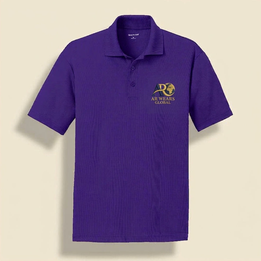 AR Wears Global Performance Polo - Royal Purple