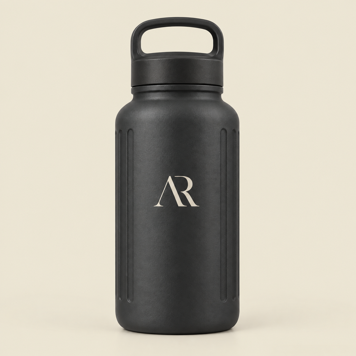 AR Wide Mouth Bottle - Charcoal