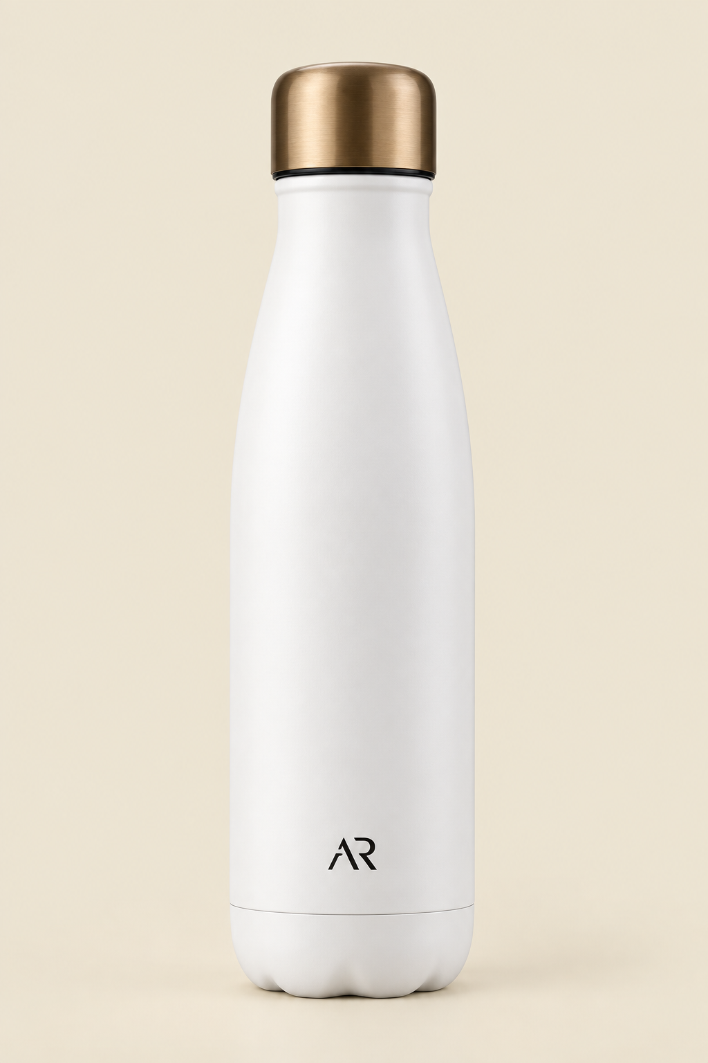 AR White Bronze Cap Bottle