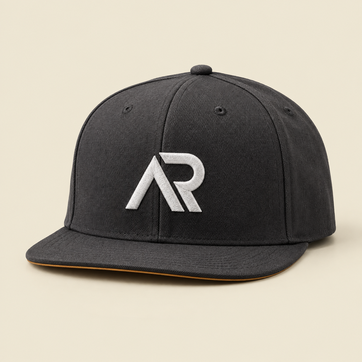 AR Flat Brim Cap - Charcoal