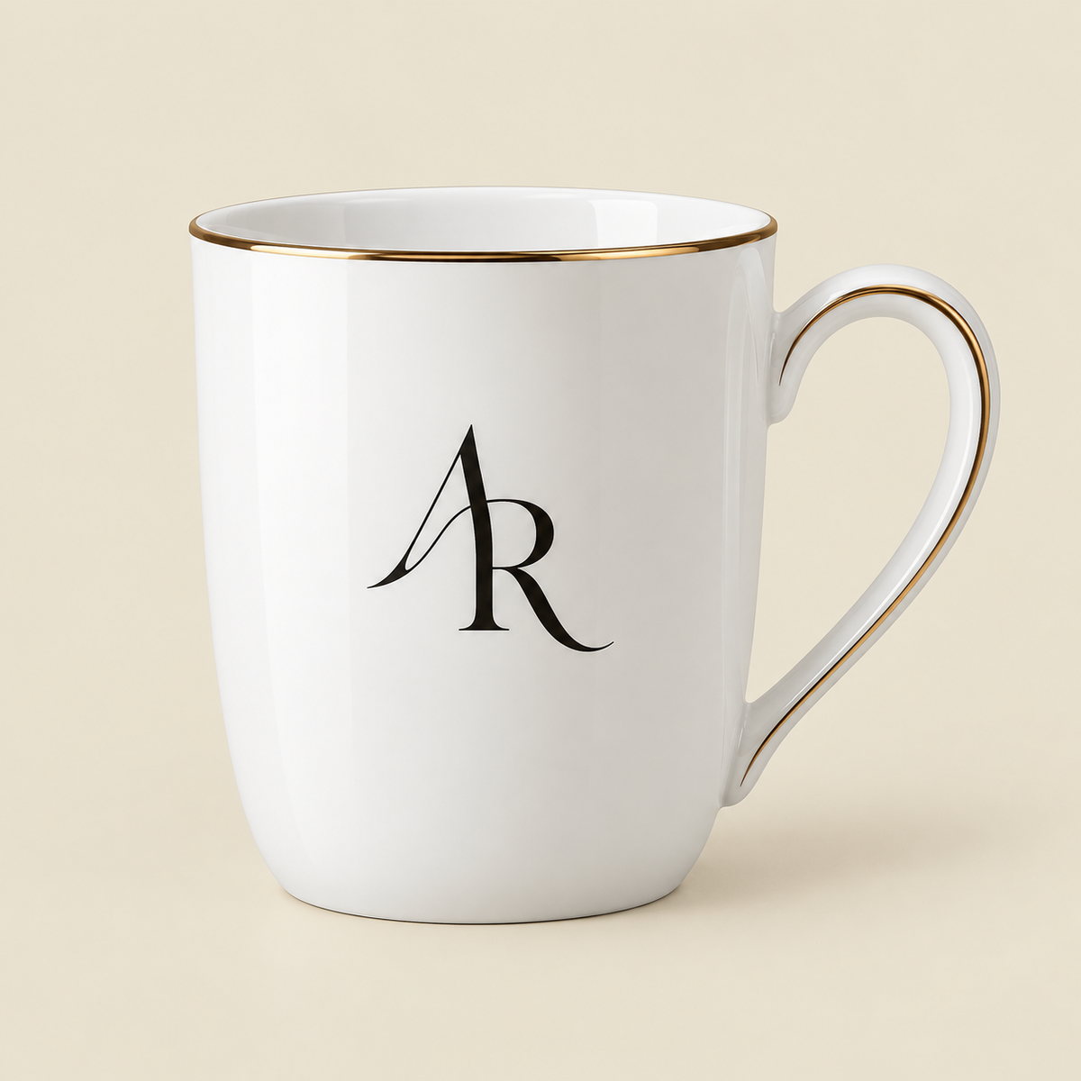 AR Porcelain Cup - White
