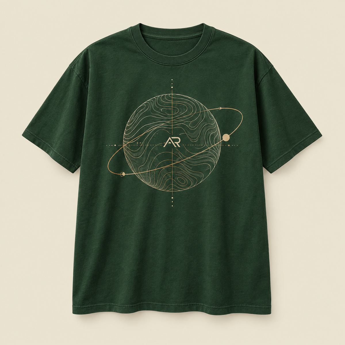 AR Orbit Topographic Tee