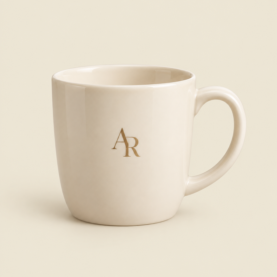 AR Ceramic Cup - Ivory