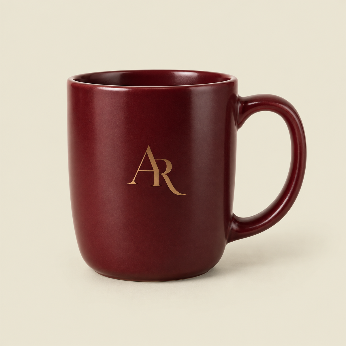AR Heritage Mug - Burgundy