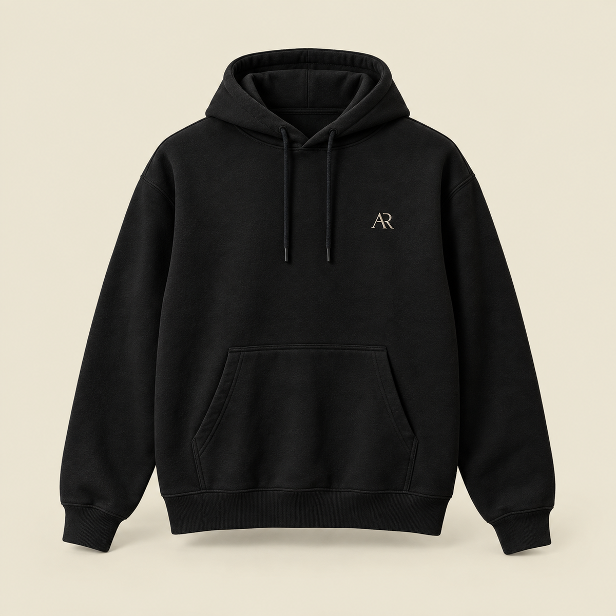 AR Core Fleece Hoodie - Black