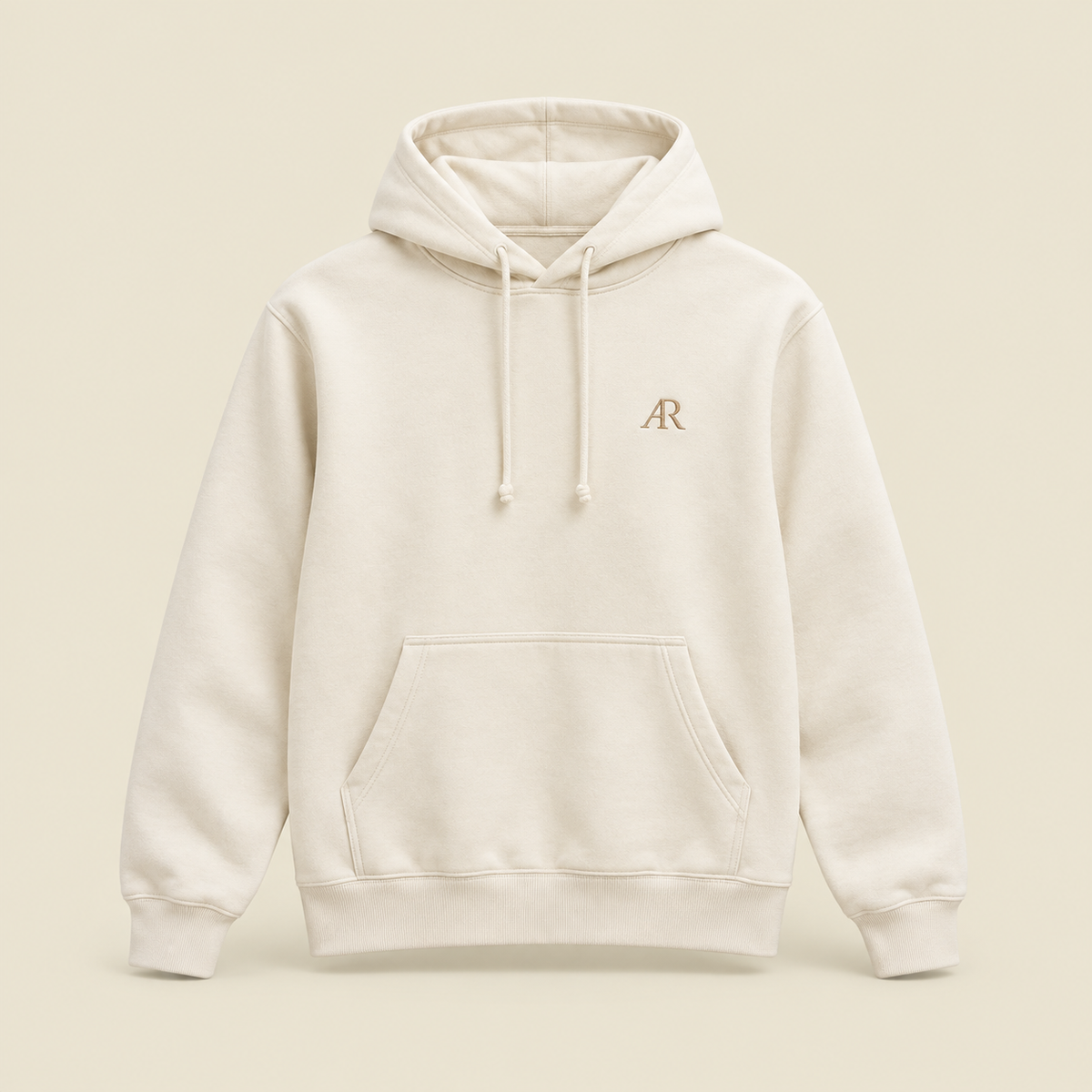 AR Essential Hoodie - Ivory