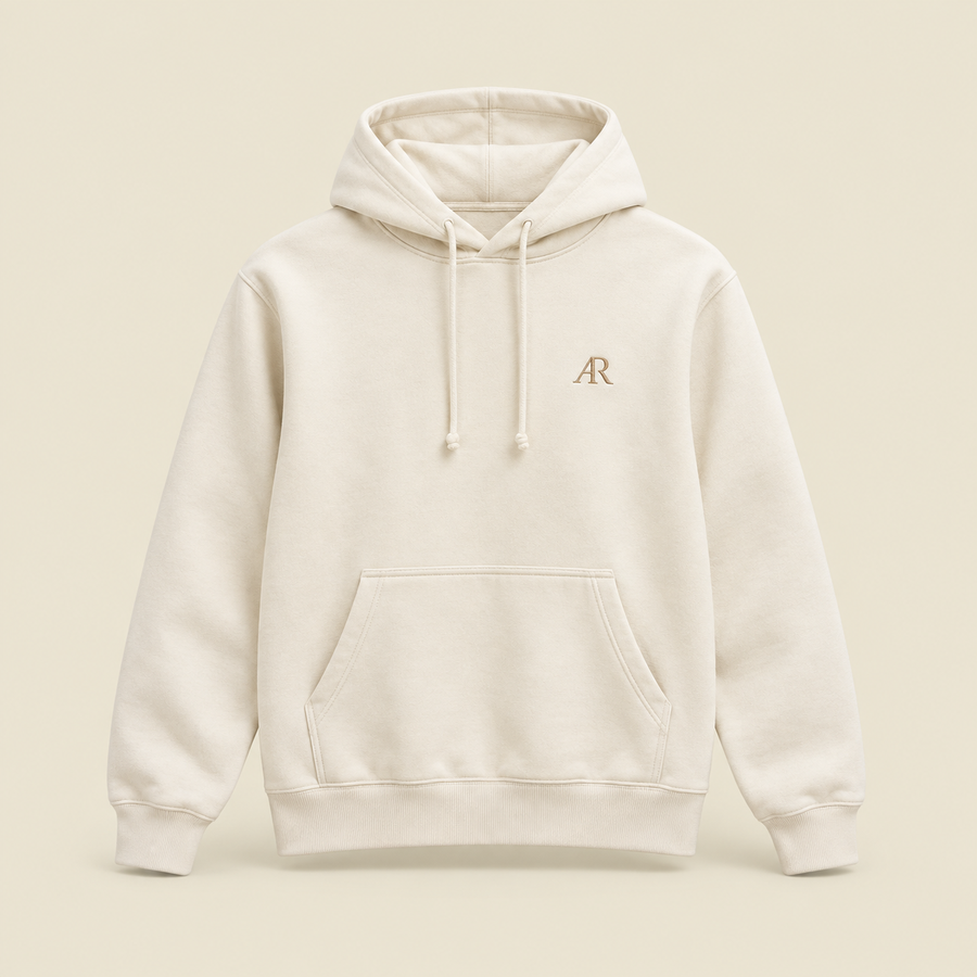 AR Essential Hoodie - Ivory