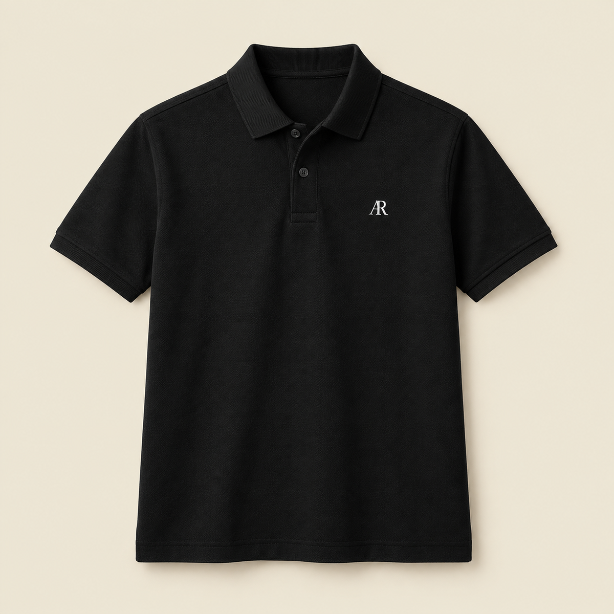 AR Heritage Polo - Black