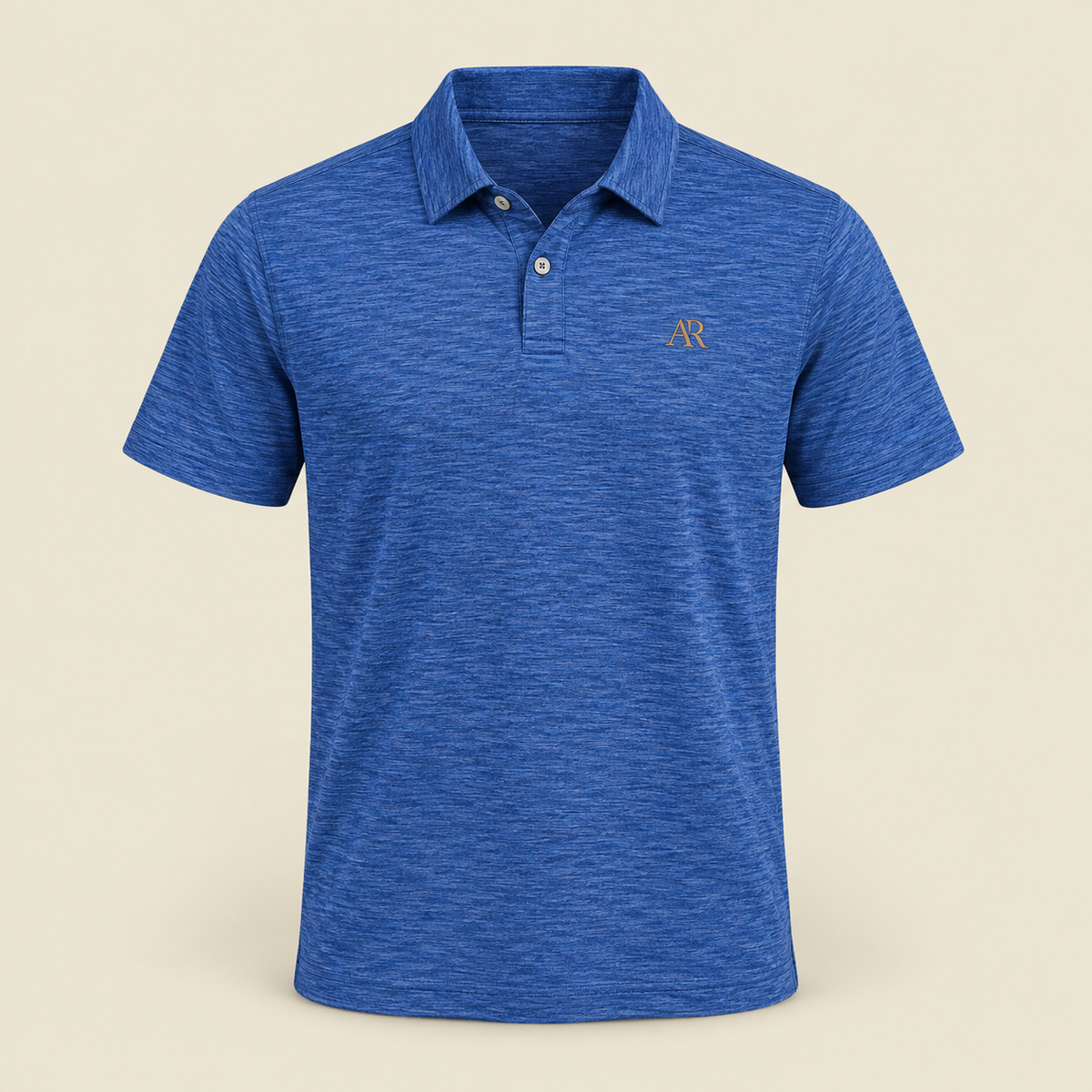 AR Space-Dye Polo - Royal Blue