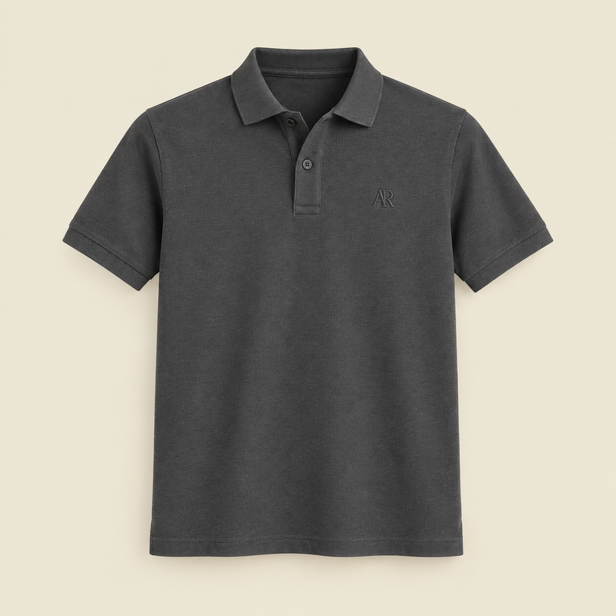 AR Classic Polo - Charcoal
