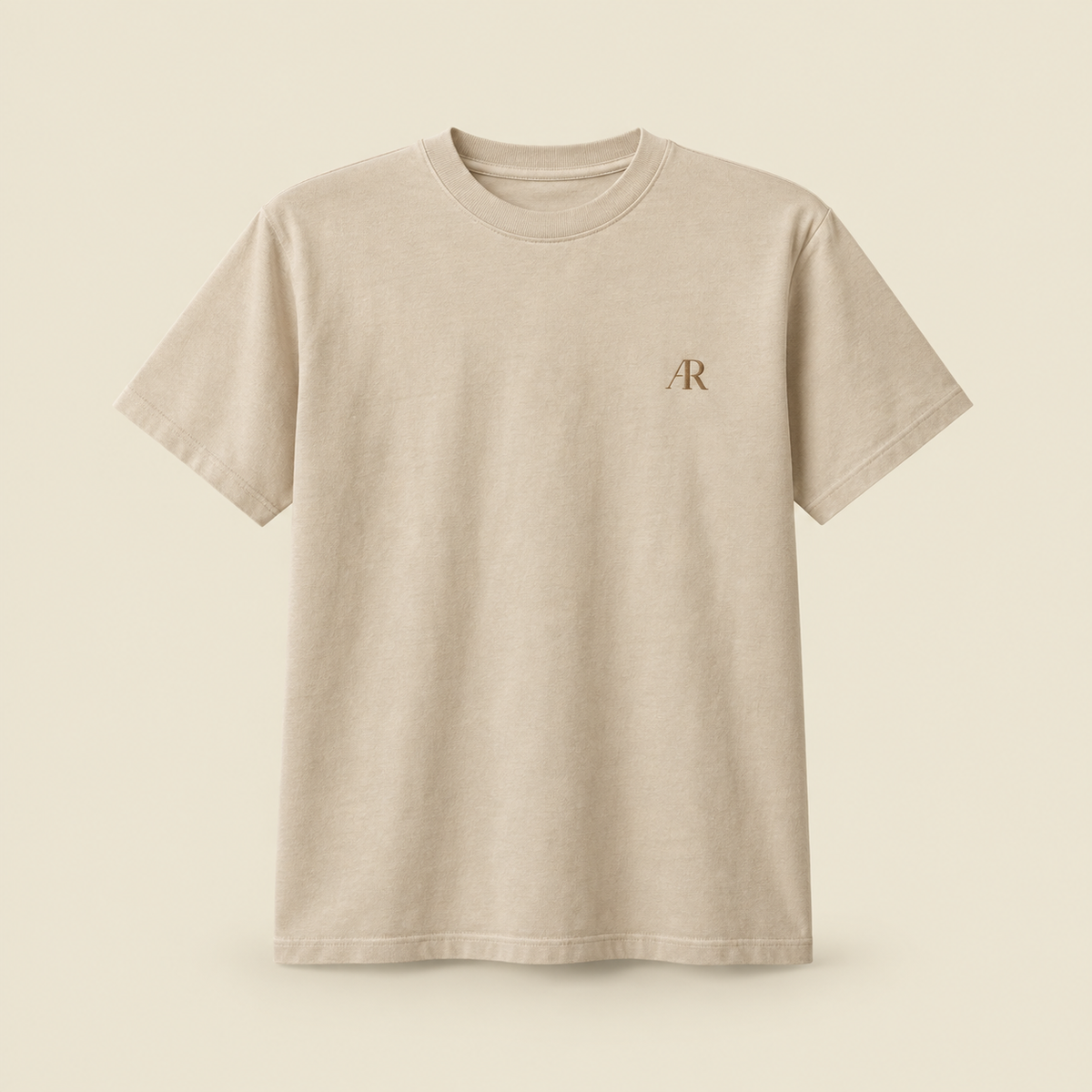 AR Premium Tee - Sand